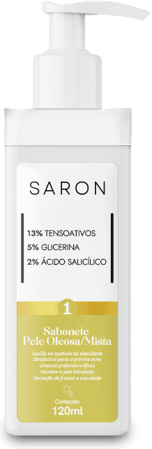 Sabonete Saron para pele mista/oleosa